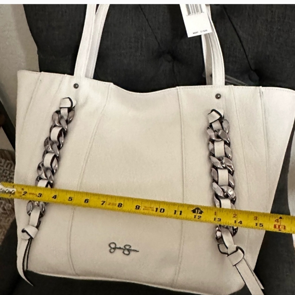 LARGE JESSICA SIMPSON TOTE BAG HANDBAG PURSE STYLE MATILDA 4 POSTER